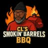 CL's Smokin Barrels BBQ logo